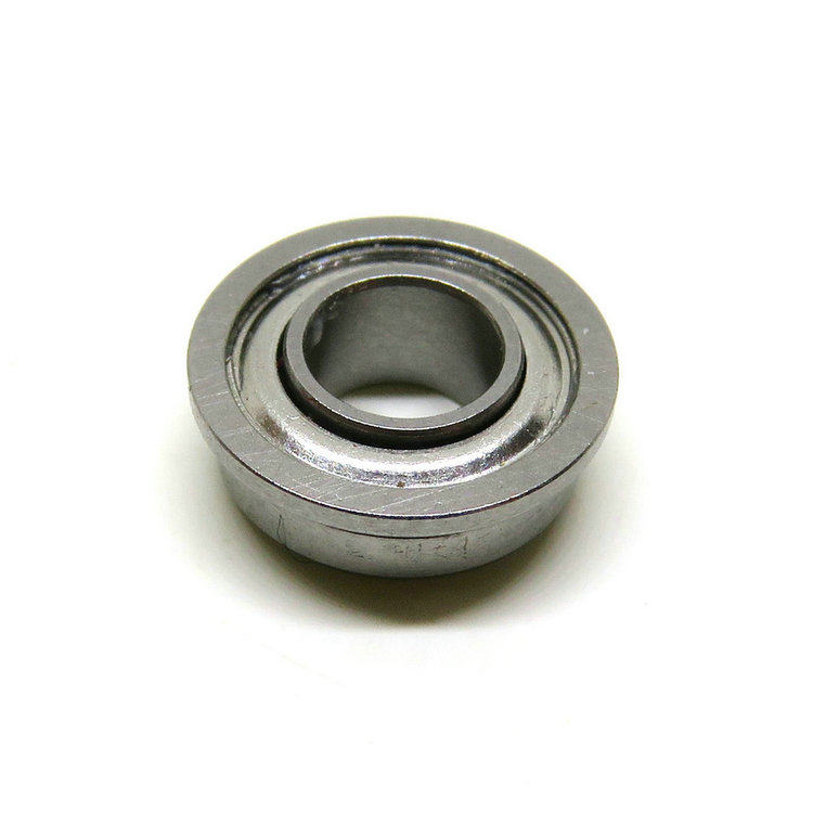 440C SFR3ZZ EE Stainless Steel Flanged Ball Bearing 4.763x12.7x4.978/5.738mm